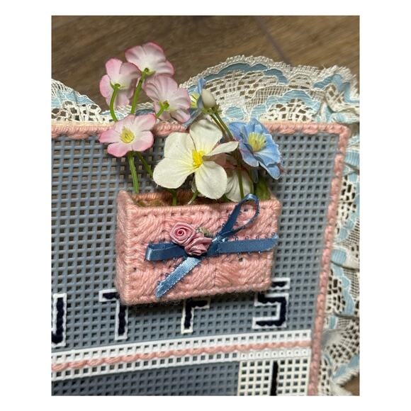 Vintage Perpetual Calendar Handmade 90s Cottage Core Farmhouse Wall Decor 16x13" - Picture 5 of 9